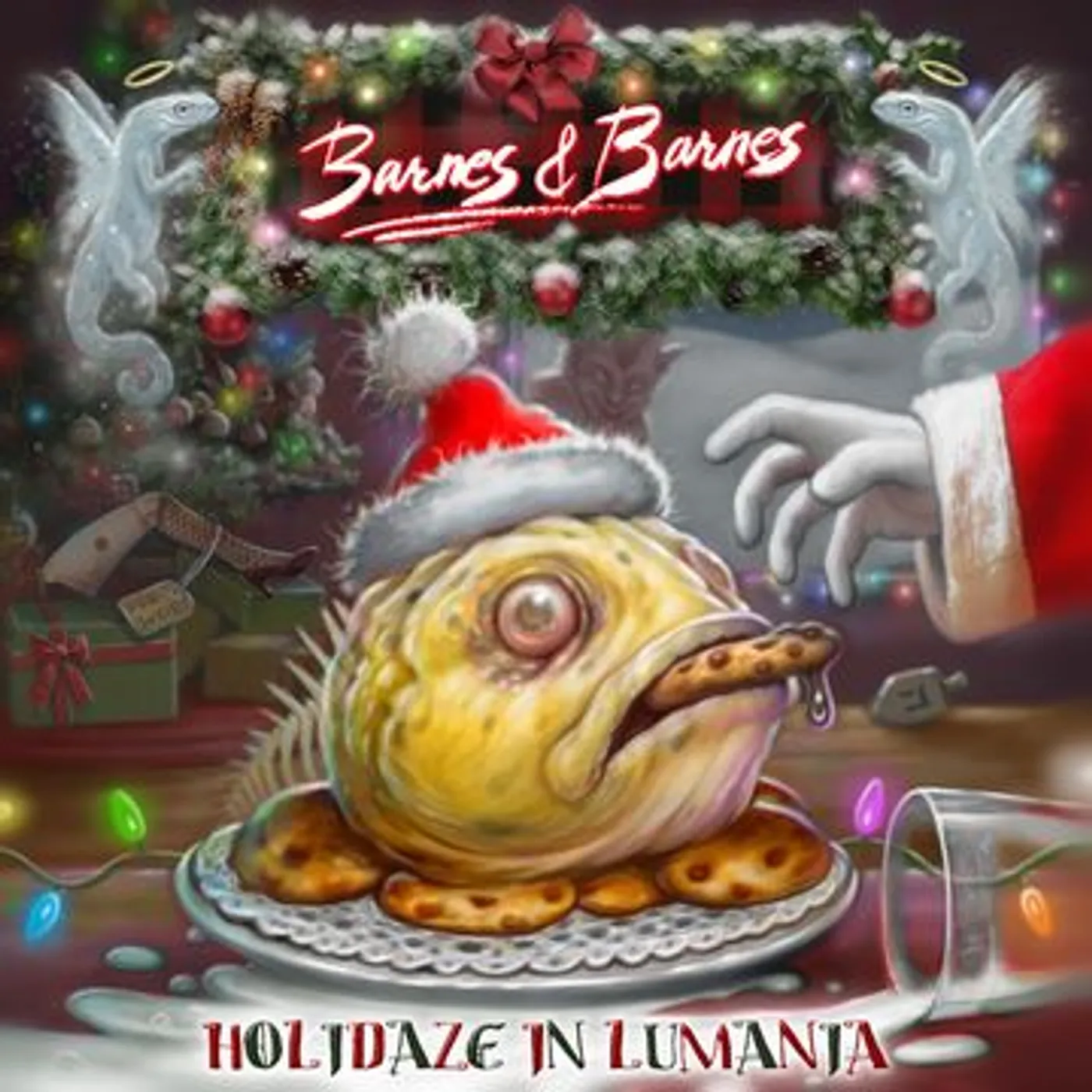 Barnes & Barnes HOLIDAZE IN LUMANIA Vinyl Record