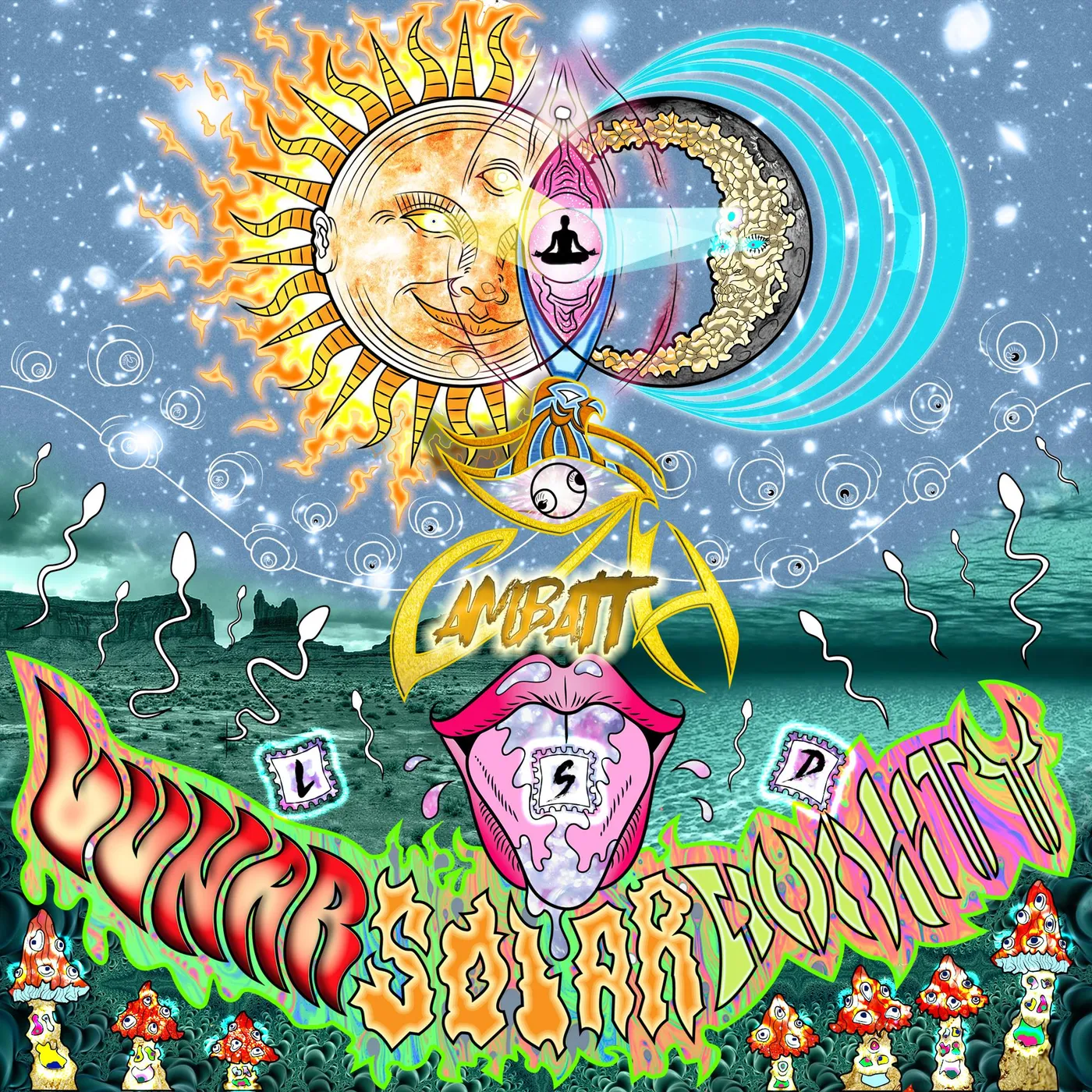 Cambatta LSD: LUNAR SOLAR DUALITY (SOLAR EDITION) Vinyl Record