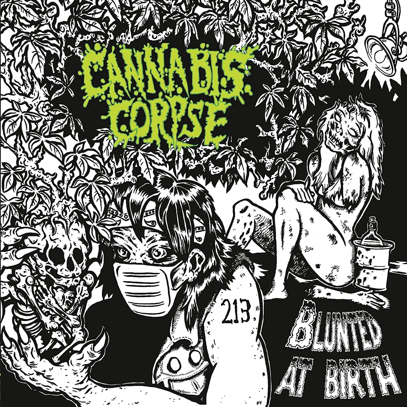 Cannabis Corpse Blunted at Birth Vinyl Record
