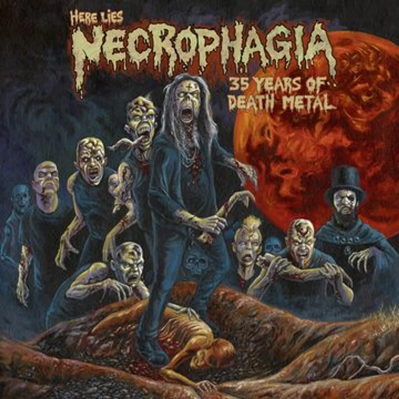 Here Lies Necrophagia: 35 Years Of Death Metal Vinyl Record