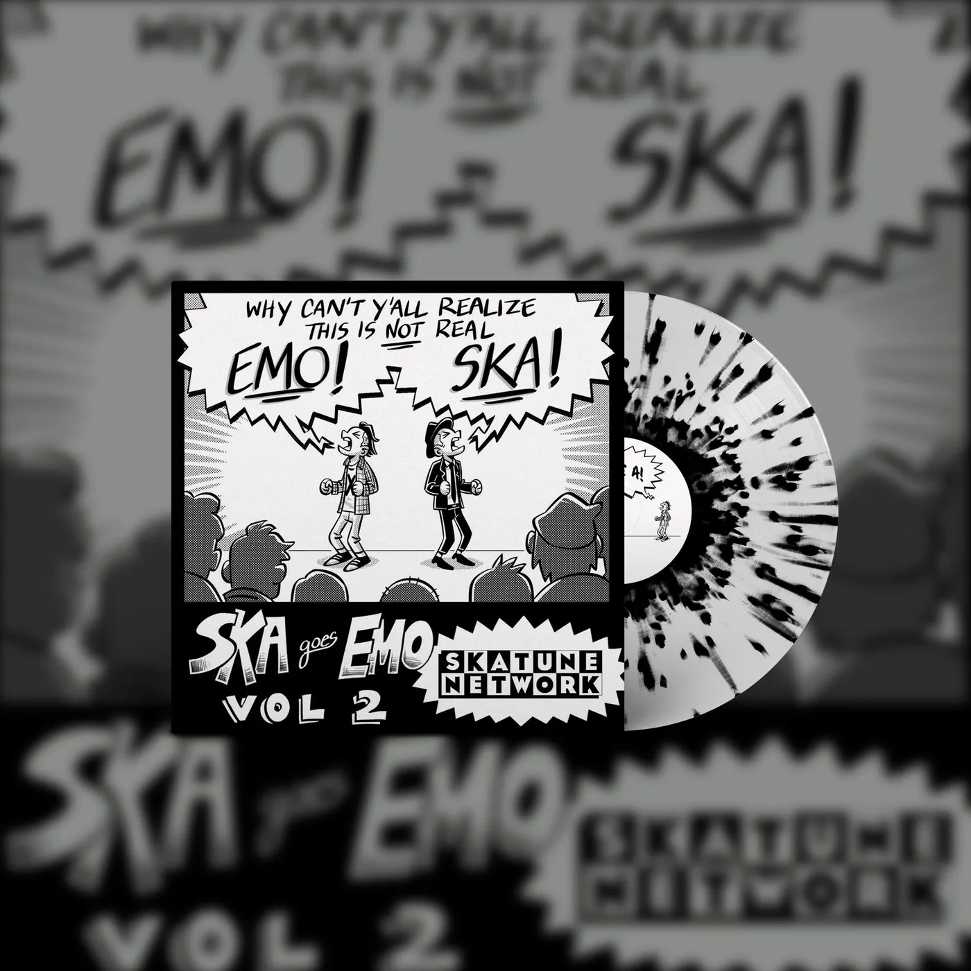 Skatune Network Ska Goes Emo, Vol. 2 Vinyl Record