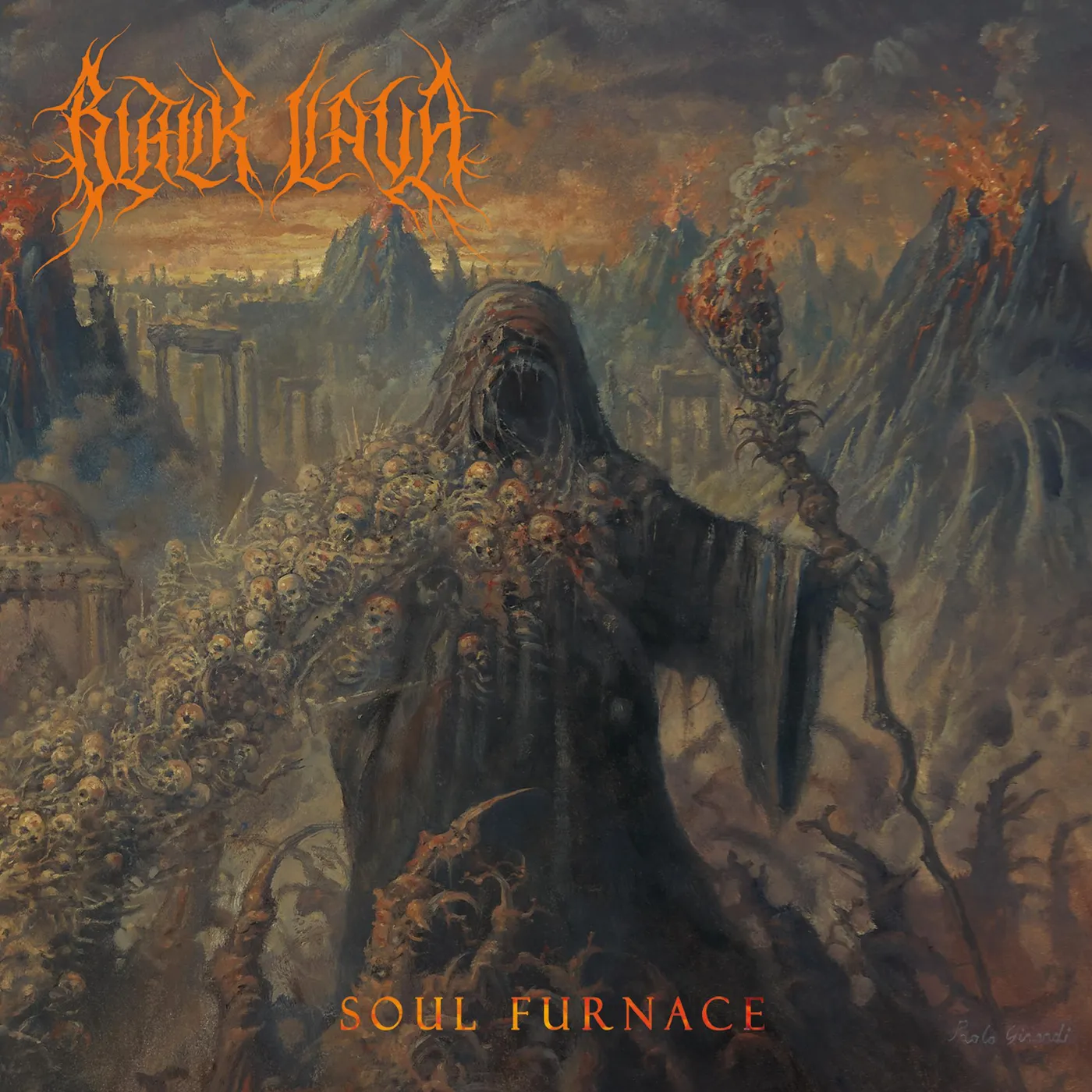Black Lava Soul Furnace Vinyl Record