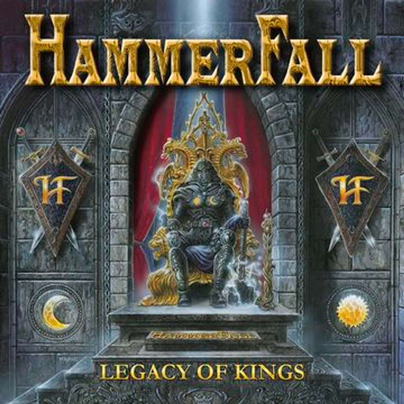 HammerFall LEGACY OF KINGS (140G/COLORED VINYL) Vinyl Record