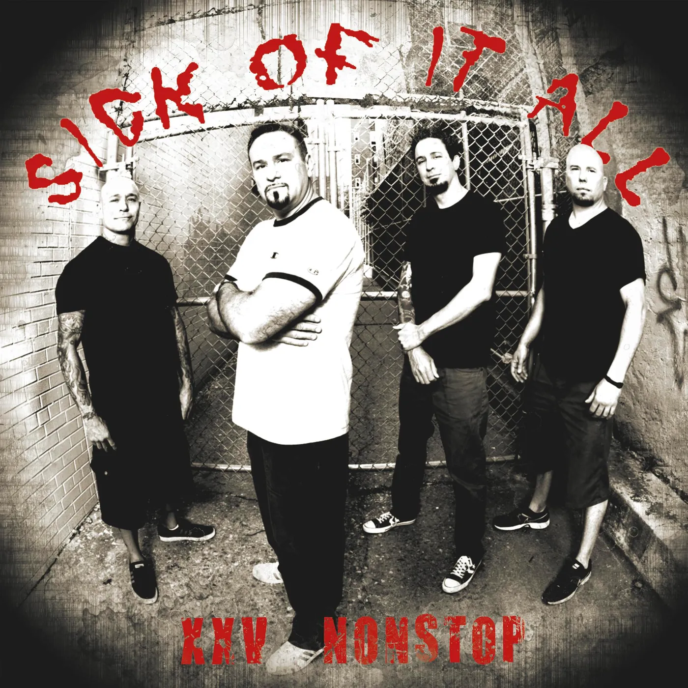 Sick Of It All NONSTOP (RED VINYL) Vinyl Record
