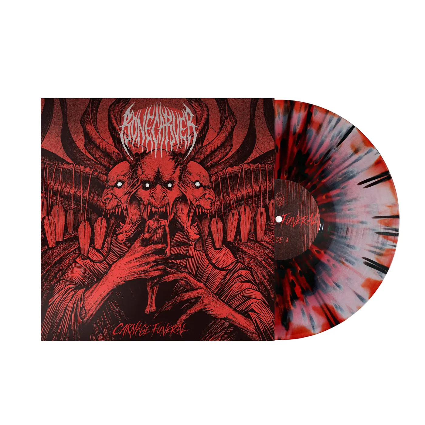 Bonecarver Carnage Funeral Vinyl Record