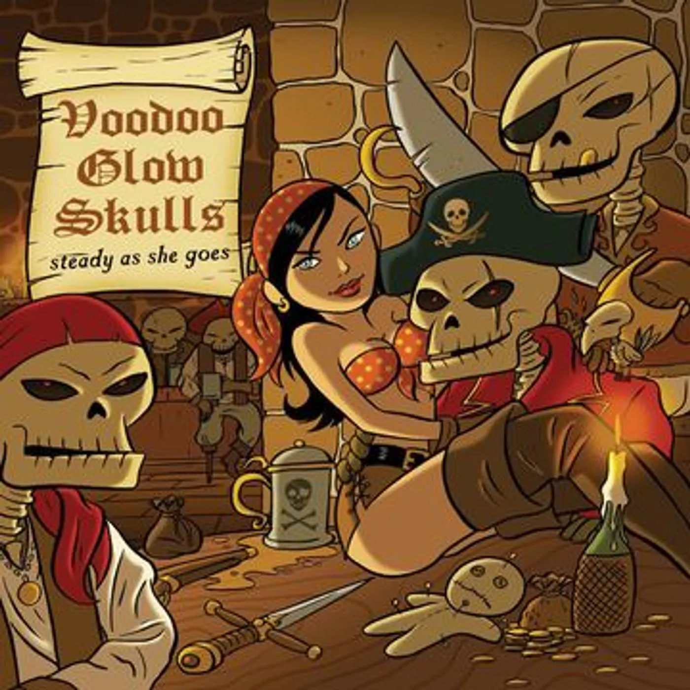 Voodoo Glow Skulls Steady As She Goes Vinyl Record