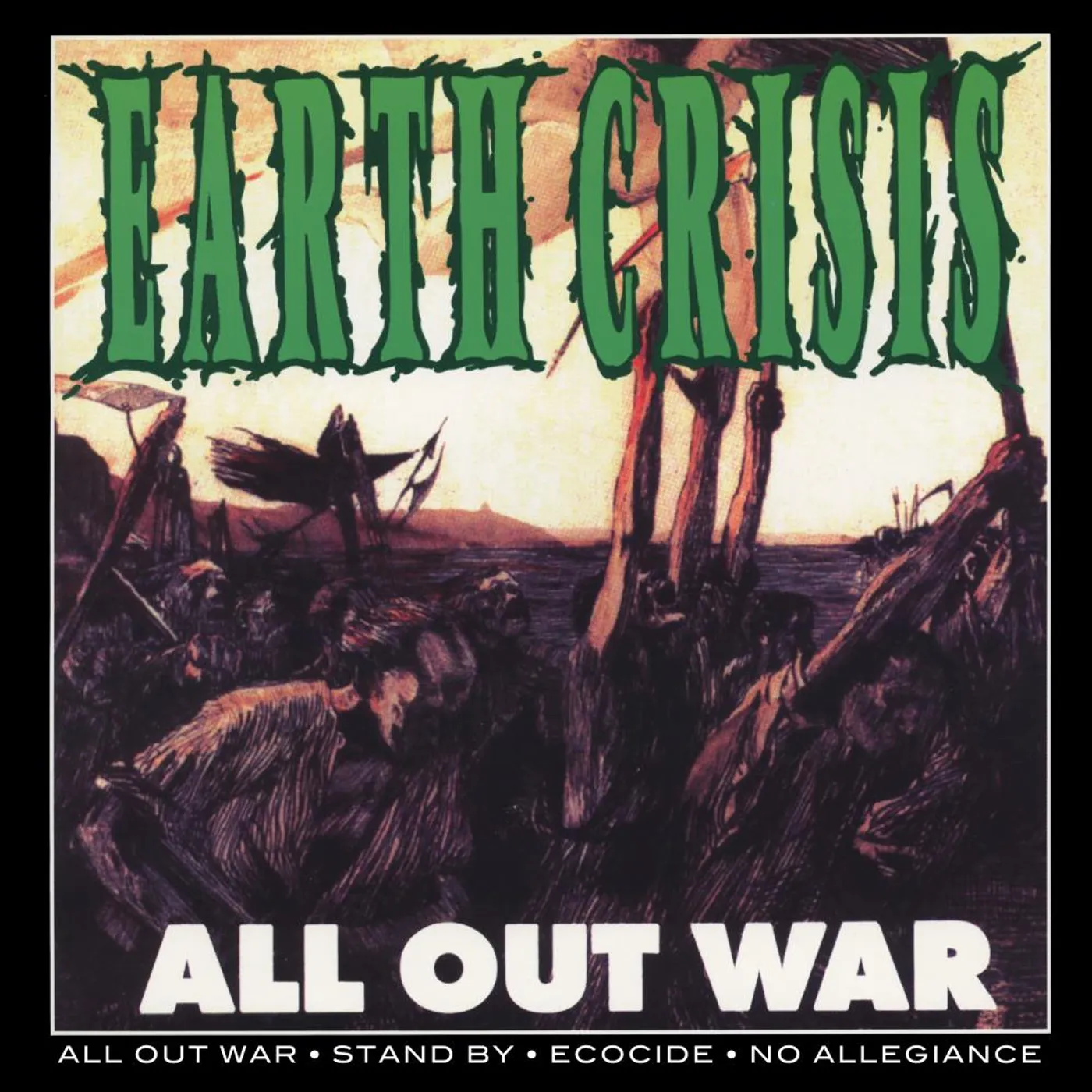 Earth Crisis All Out War/Firestorm Vinyl Record