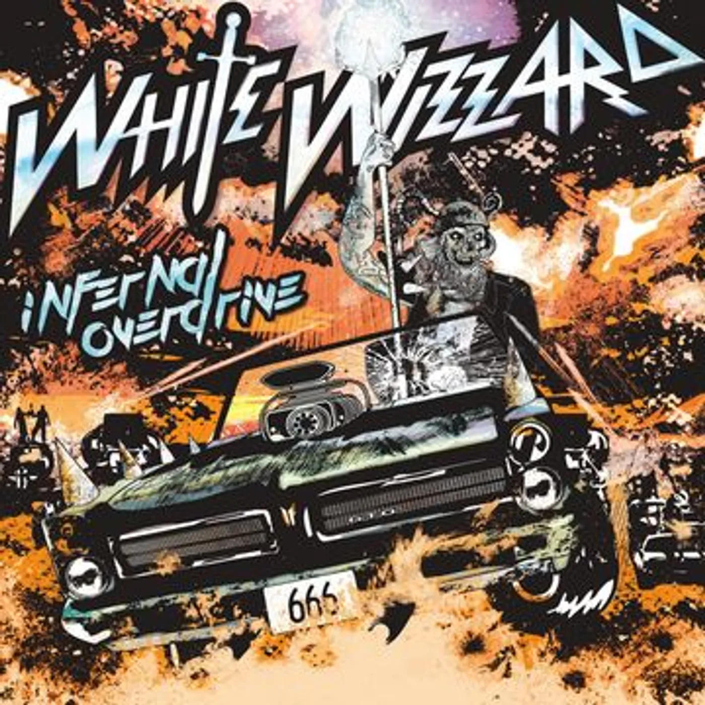 White Wizzard Infernal Overdrive Vinyl Record