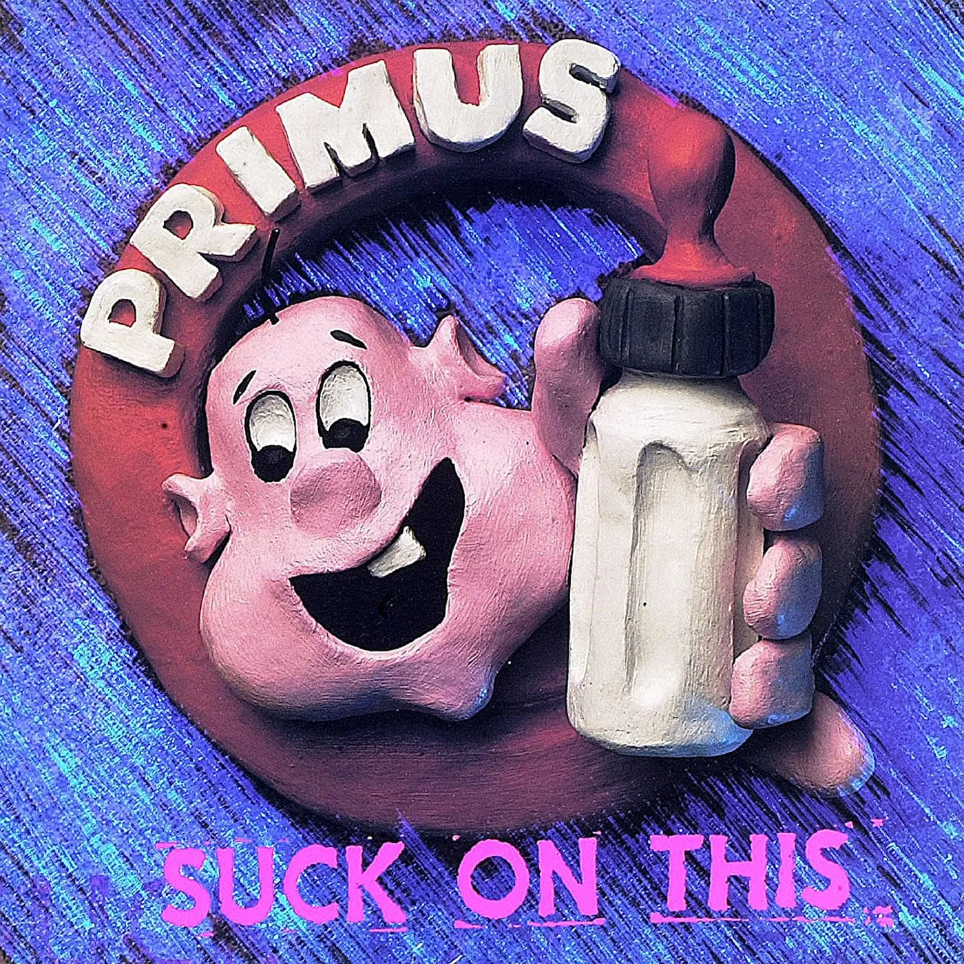 Primus SUCK ON THIS (COBALT BLUE VINYL/REMASTERED/REISSUE) Vinyl Record
