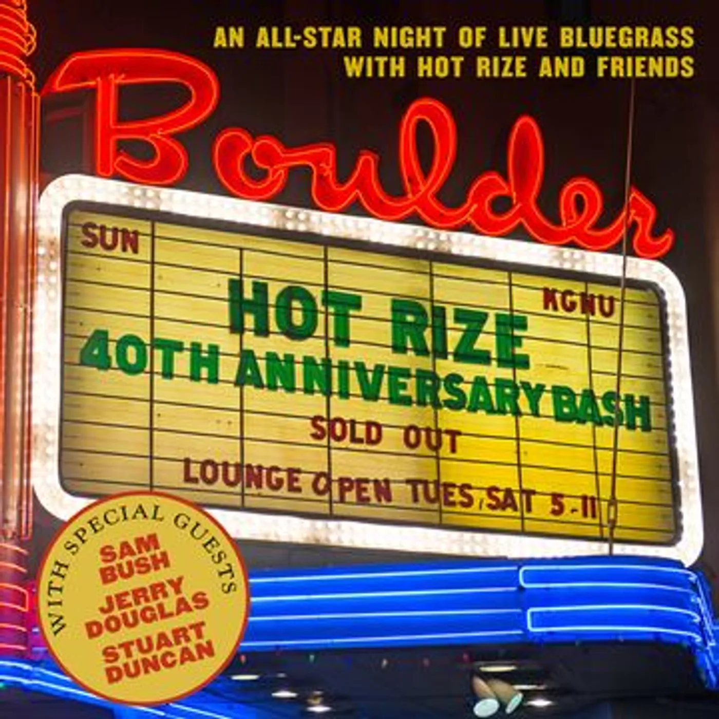 Hot Rize's 40th Anniversary Bash Vinyl Record