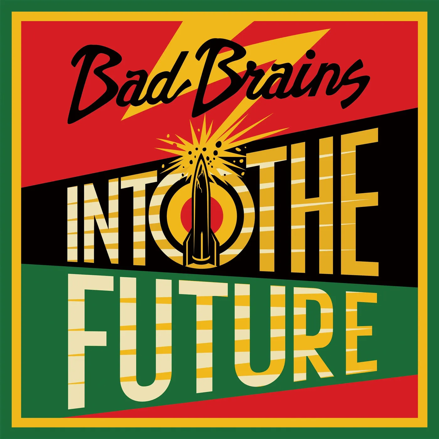 Bad Brains INTO THE FUTURE (ALTERNATE SHEPARD FAIREY COVER) Vinyl Record