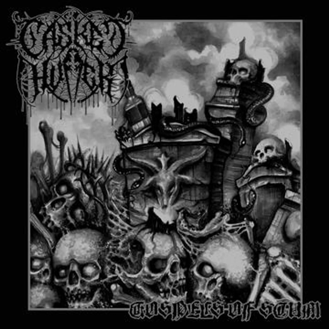 Casket Huffer Gospels Of Scum Vinyl Record