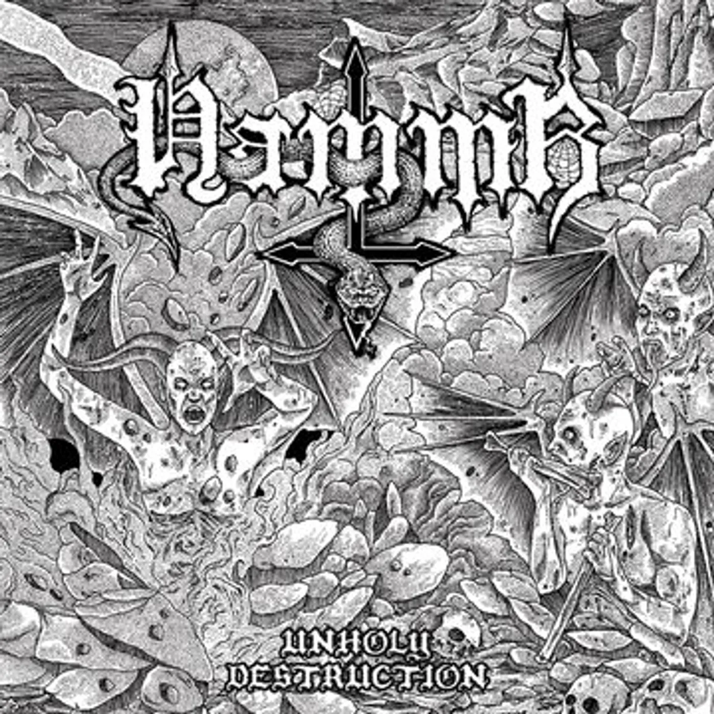Hammr Unholy Destruction Vinyl Record