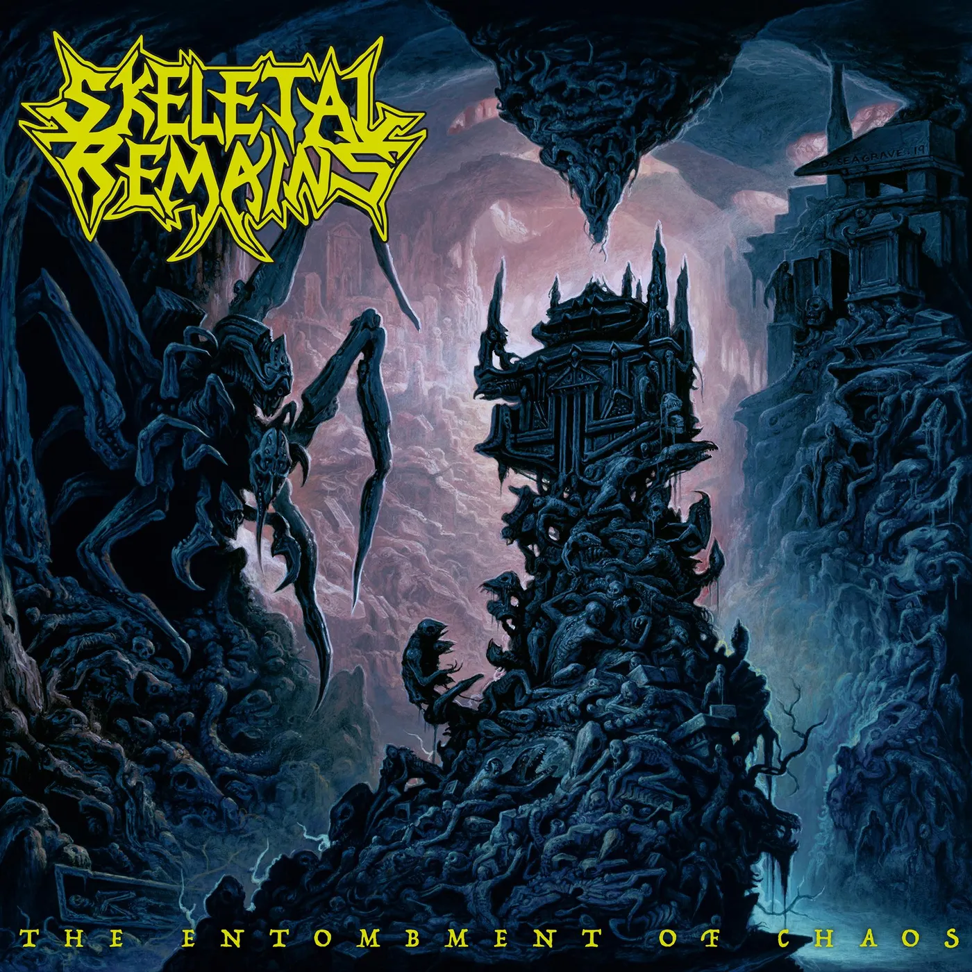Skeletal Remains ENTOMBMENT OF CHAOS Vinyl Record