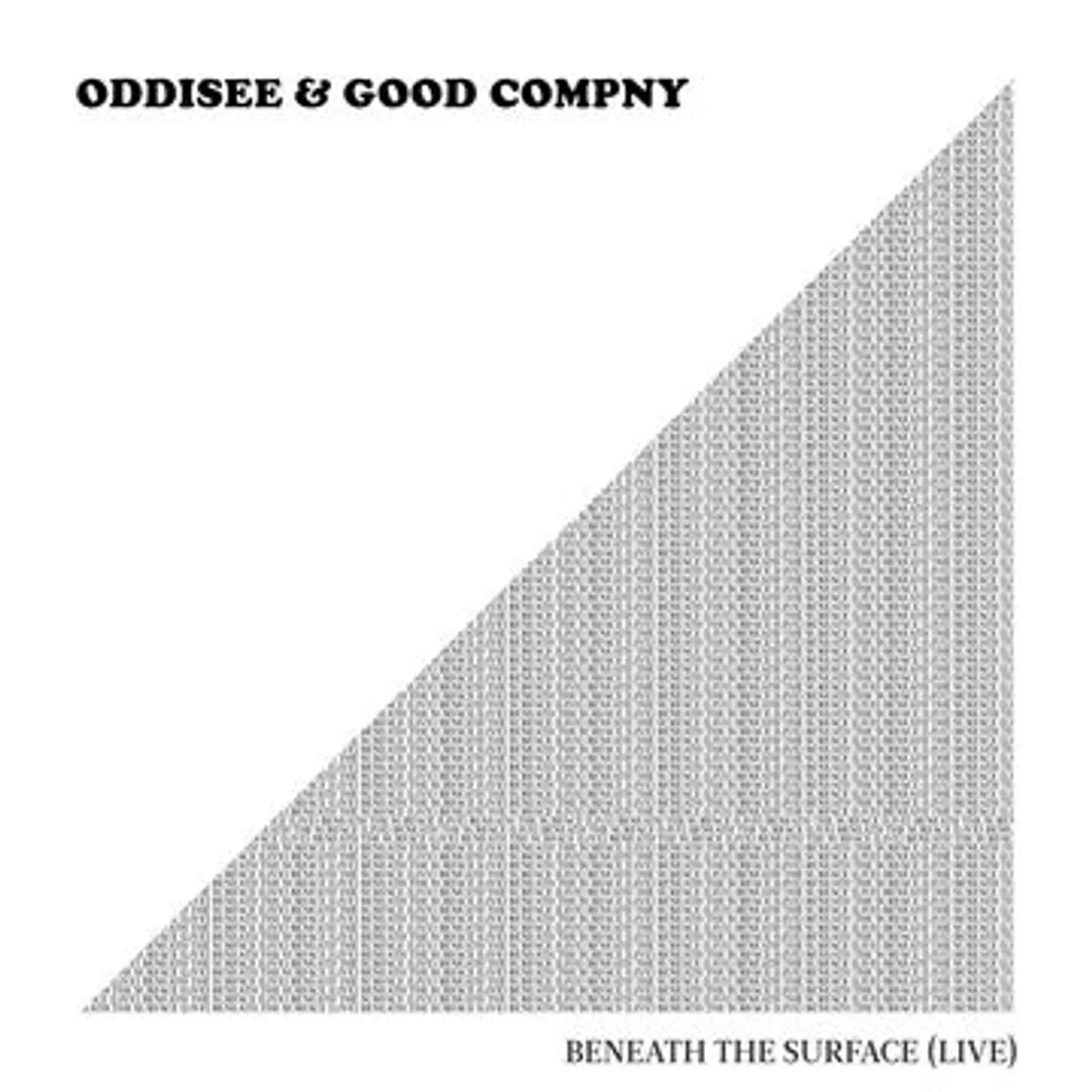 Oddisee Beneath The Surface (Live) Vinyl Record