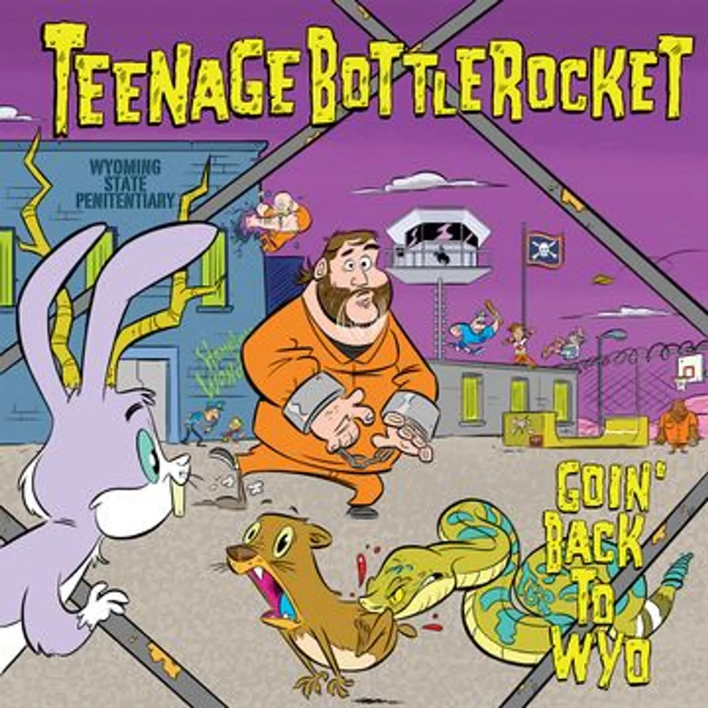 Teenage Bottlerocket Goin' back to wyo Vinyl Record