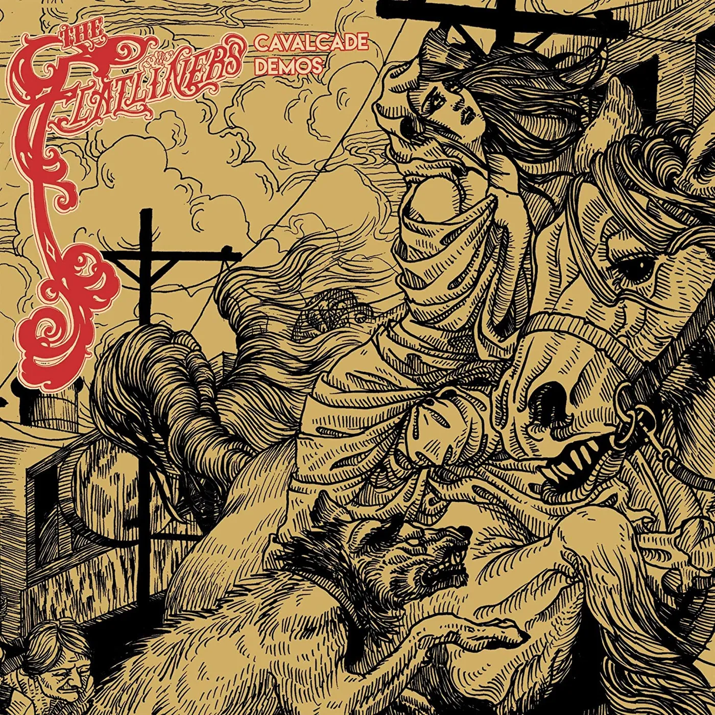 The Flatliners CAVALCADE DEMOS (OD SERIES) Vinyl Record