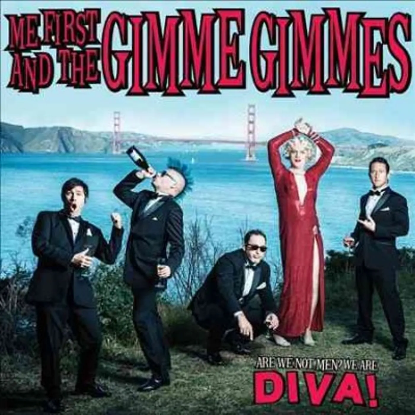 Me First and the Gimme Gimmes ARE WE NOT MEN WE ARE DIVA Vinyl Record