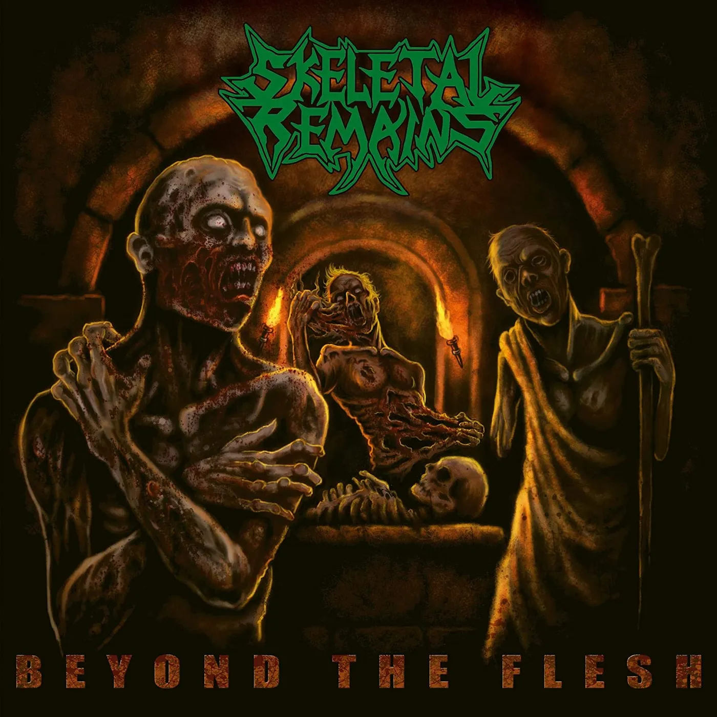 Skeletal Remains BEYOND THE FLESH (180G/REISSUE) Vinyl Record