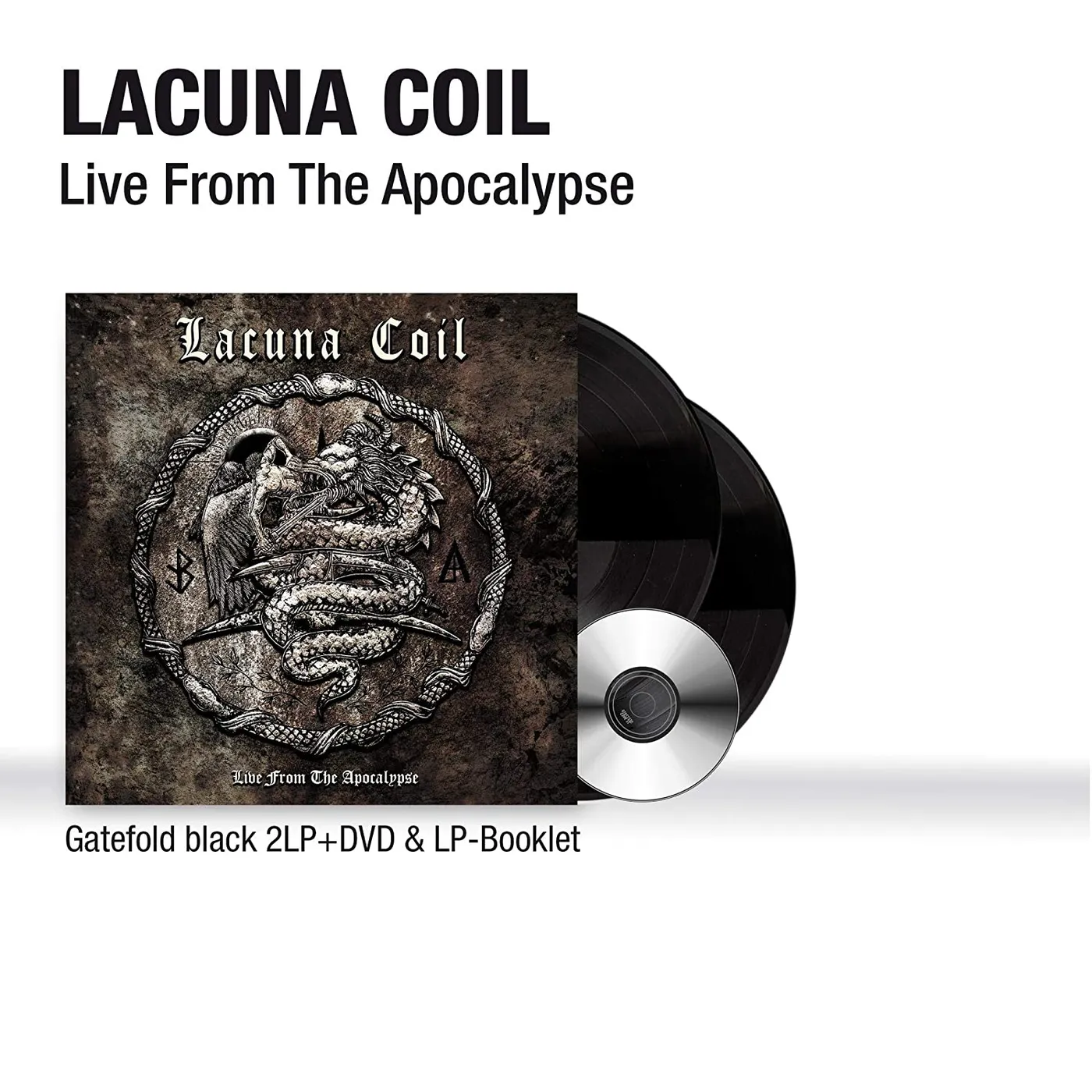 Lacuna Coil Live From The Apocalypse Vinyl Record