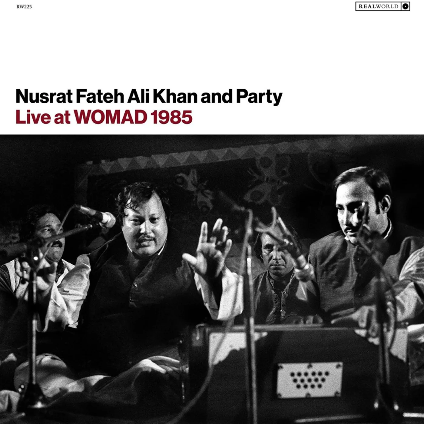 Nusrat Fateh Ali Khan Live At Womad 1985 Vinyl Record