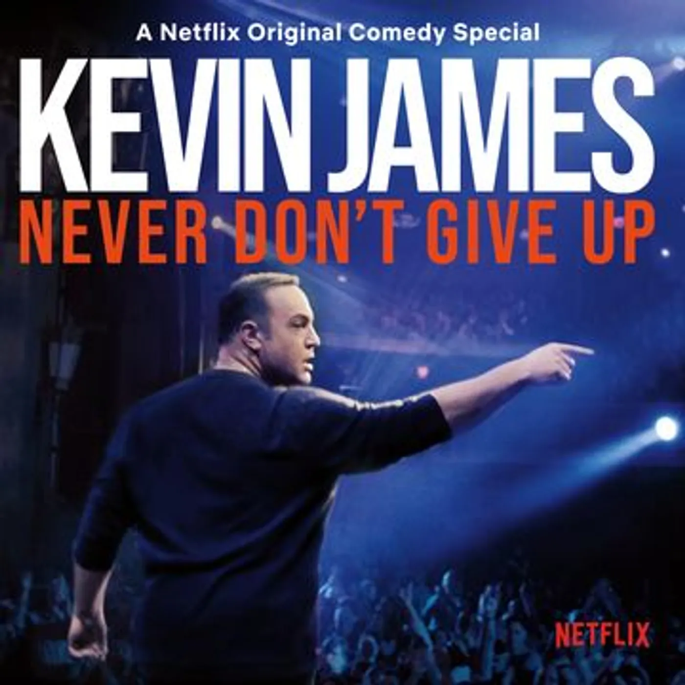 Kevin James NEVER DON'T GIVE UP Vinyl Record