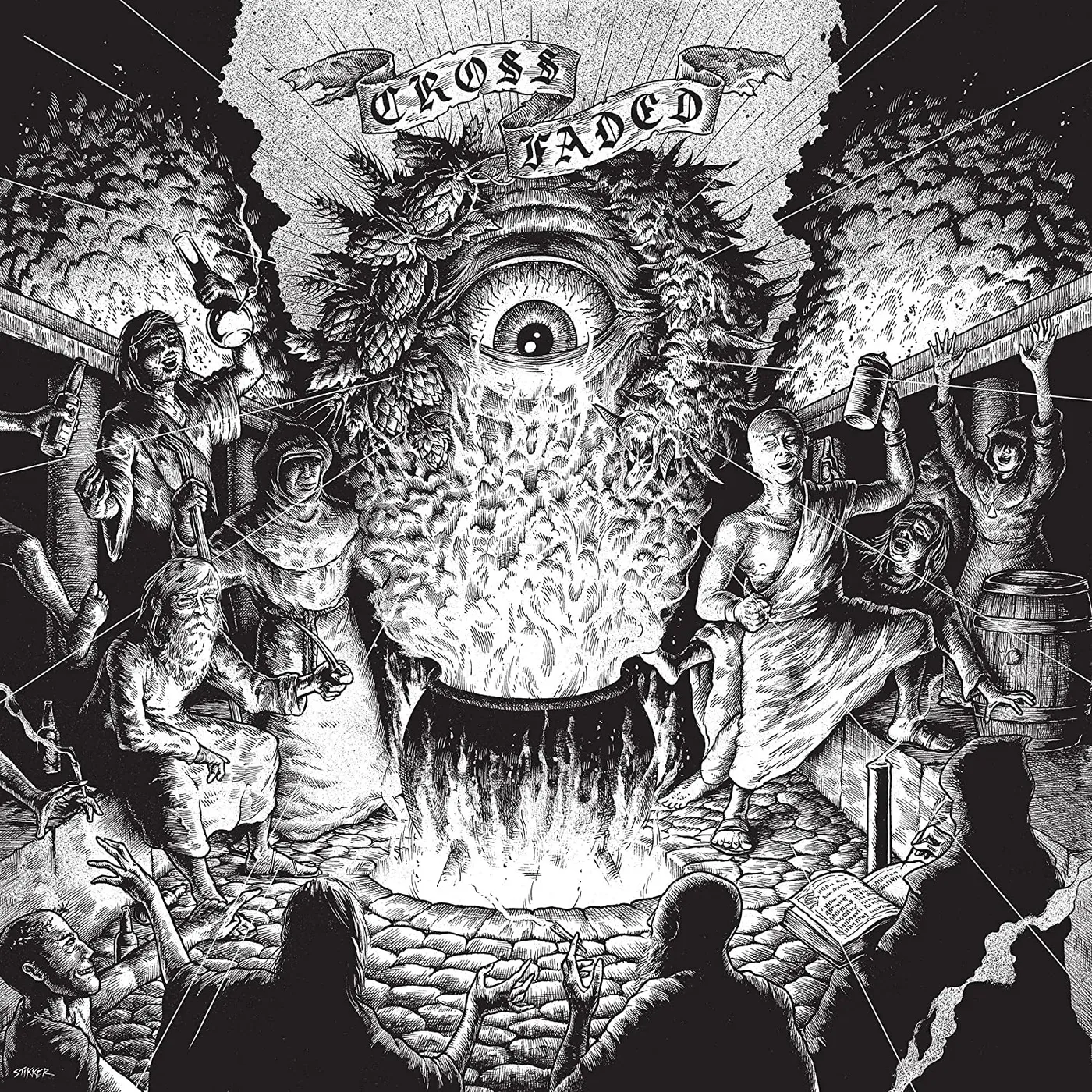 Trappist Cross Faded Vinyl Record