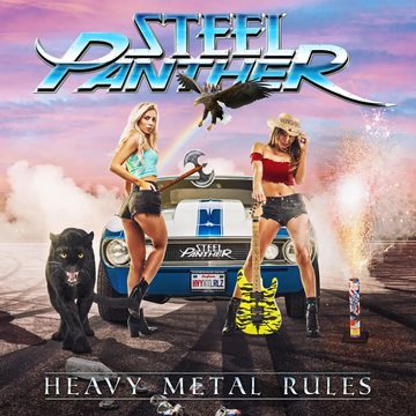 Steel Panther HEAVY METAL RULES CD
