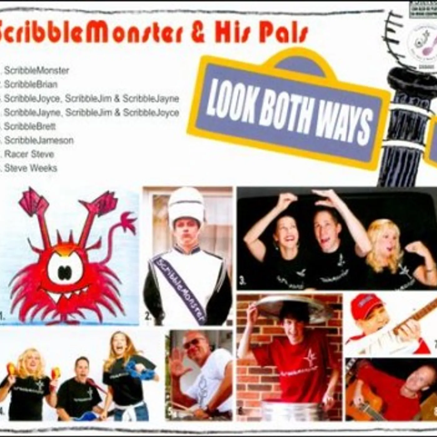 ScribbleMonster & His Pals Look Both Ways CD