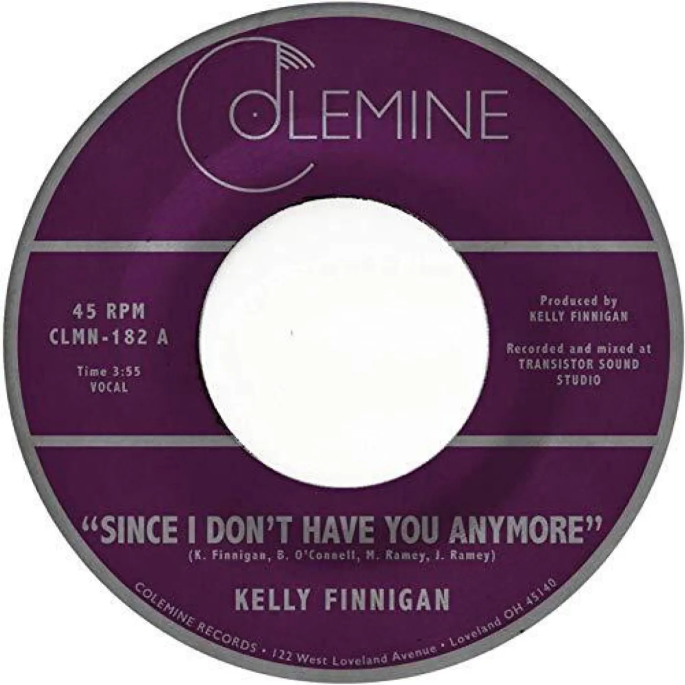 Kelly Finnigan Since I Don't Have You Anymore Vinyl Record