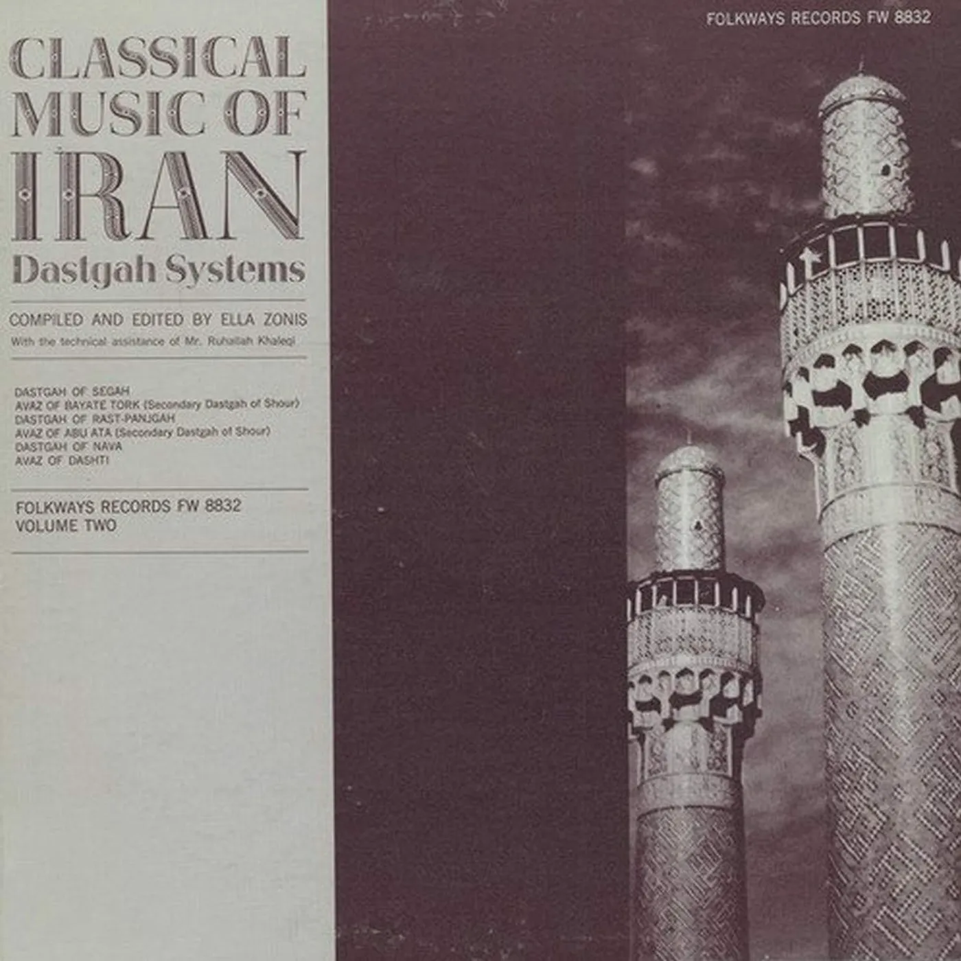 Various Classical Music Of Iran 2 CD