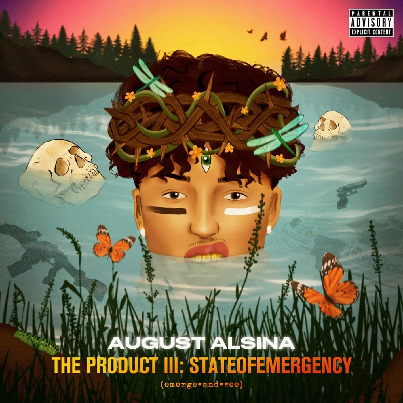 August Alsina PRODUCT III: STATEOFEMERGENCY CD