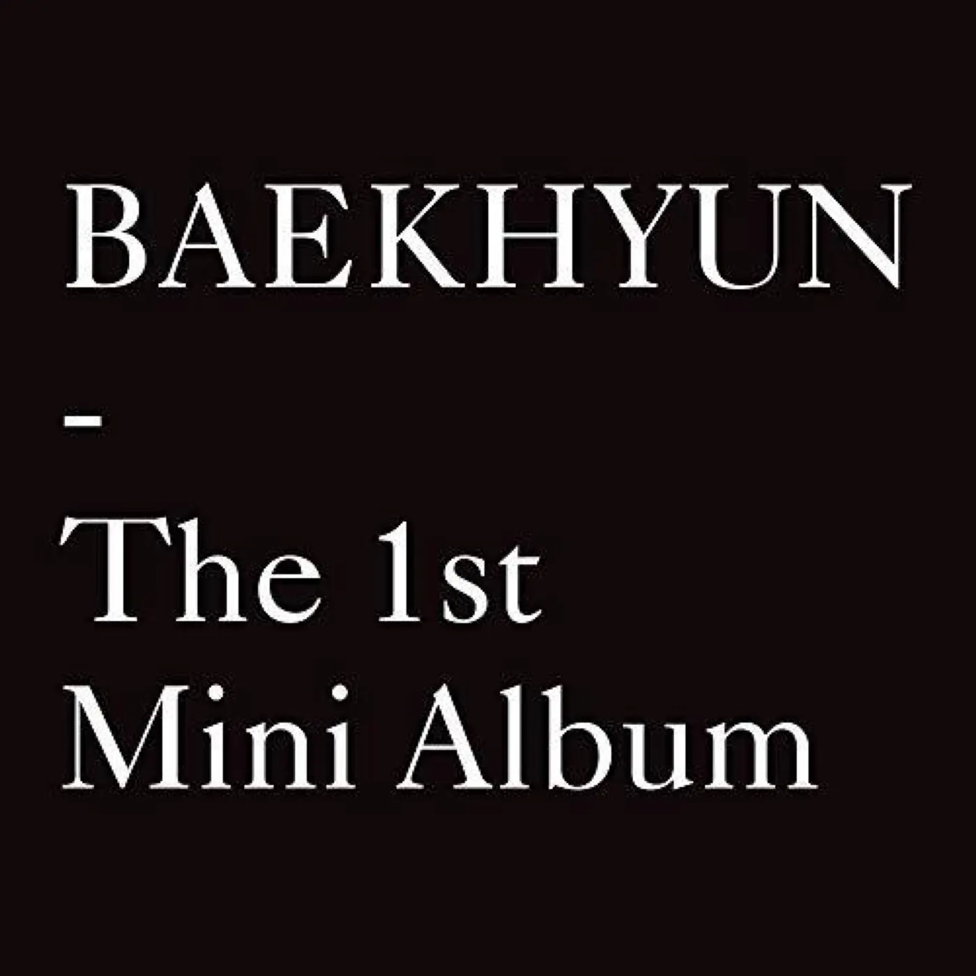 Baekhyun The 1st Mini Album 'City Lights' CD