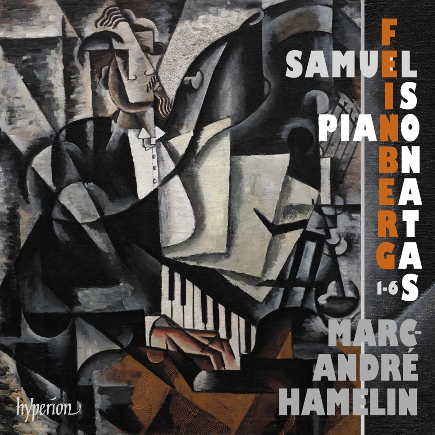 Marc-André Hamelin FEINBERG: PIANO SONATAS NOS.1-6 CD