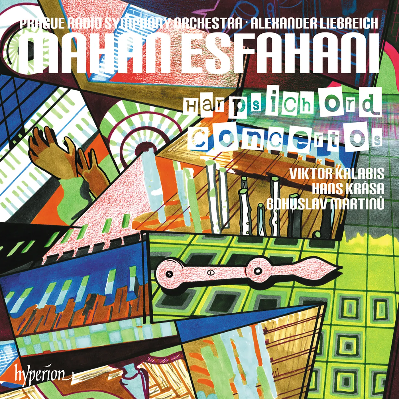 Mahan Esfahani Martinu Krasa & Kalabis: Harpsichord Con CD
