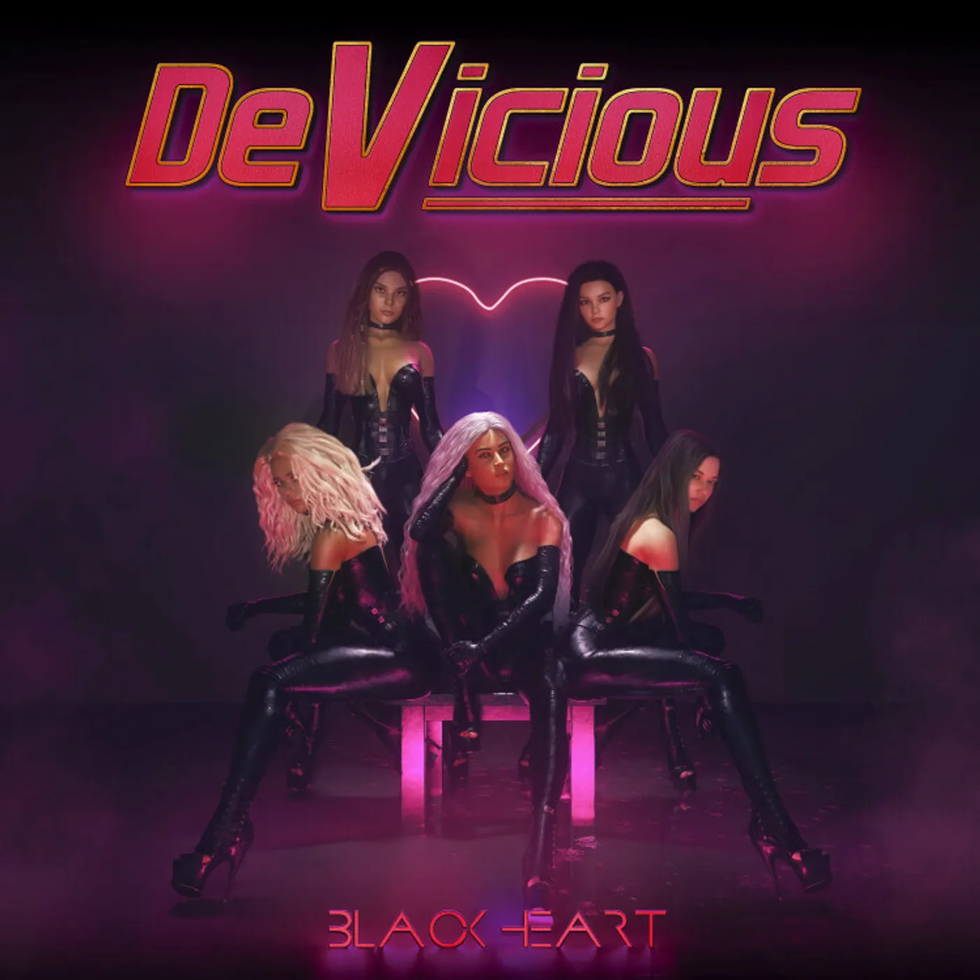 DeVicious Black Heart CD