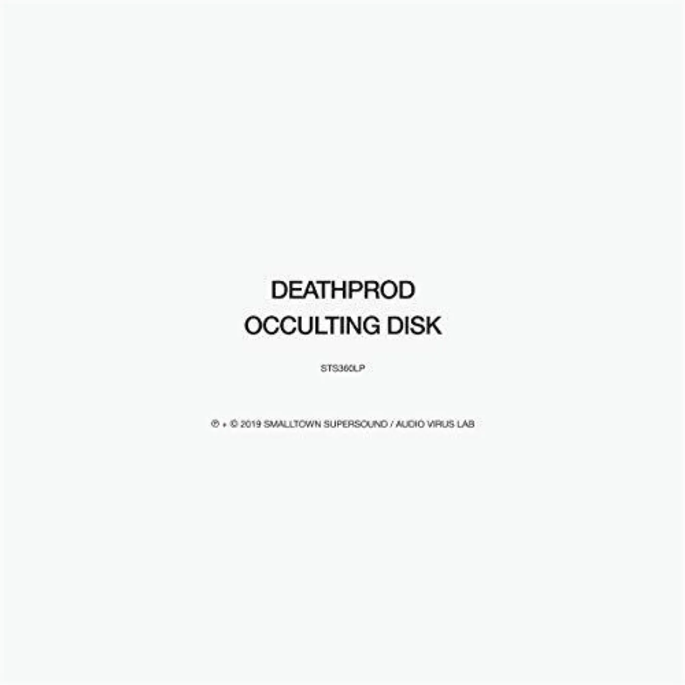 Deathprod Occulting disk cd CD