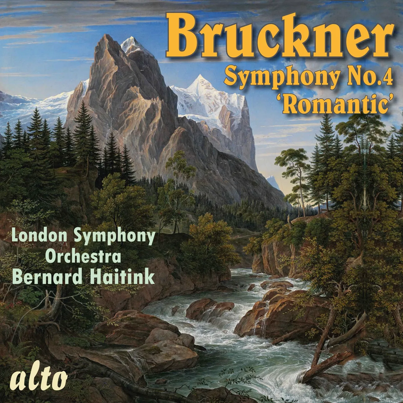 Bernard Haitink Bruckner Symphony No. 4 Romantic CD