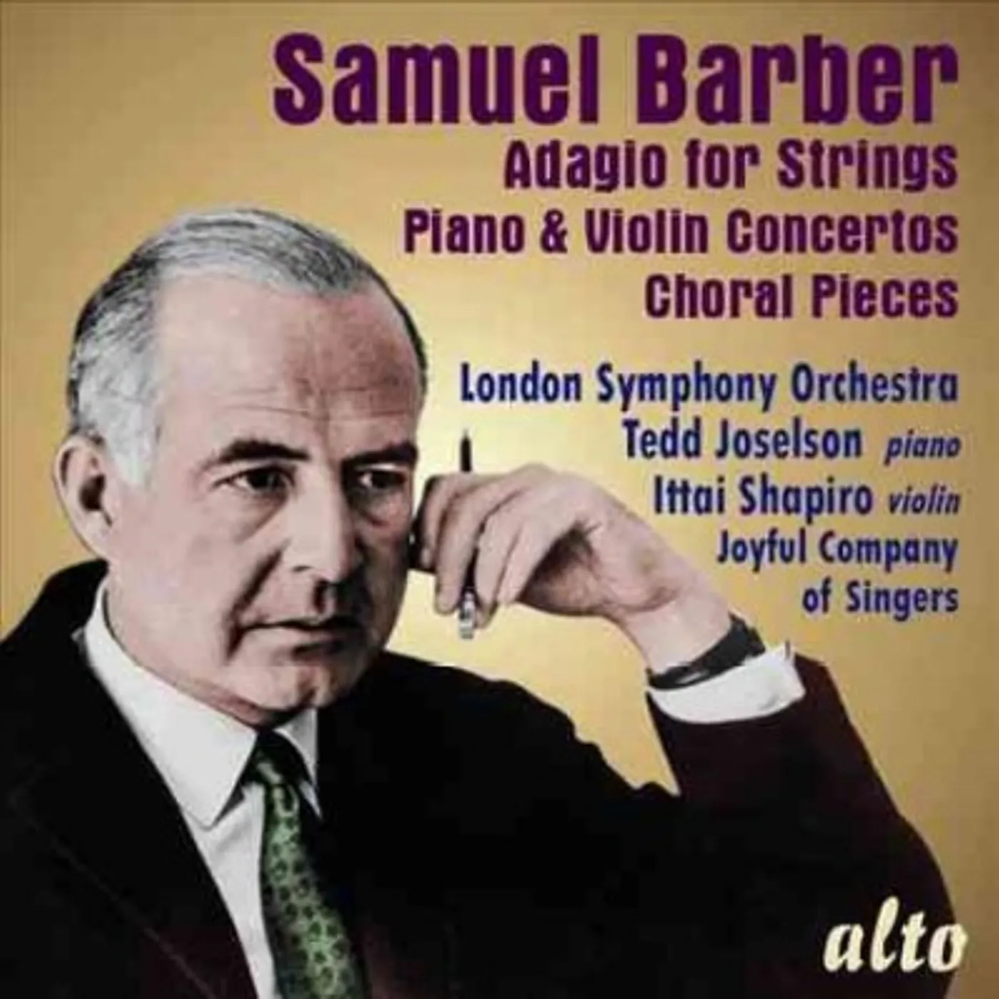 London Symphony Orchestra Barber: Adagio for Strings/Piano & Violin Concerto CD