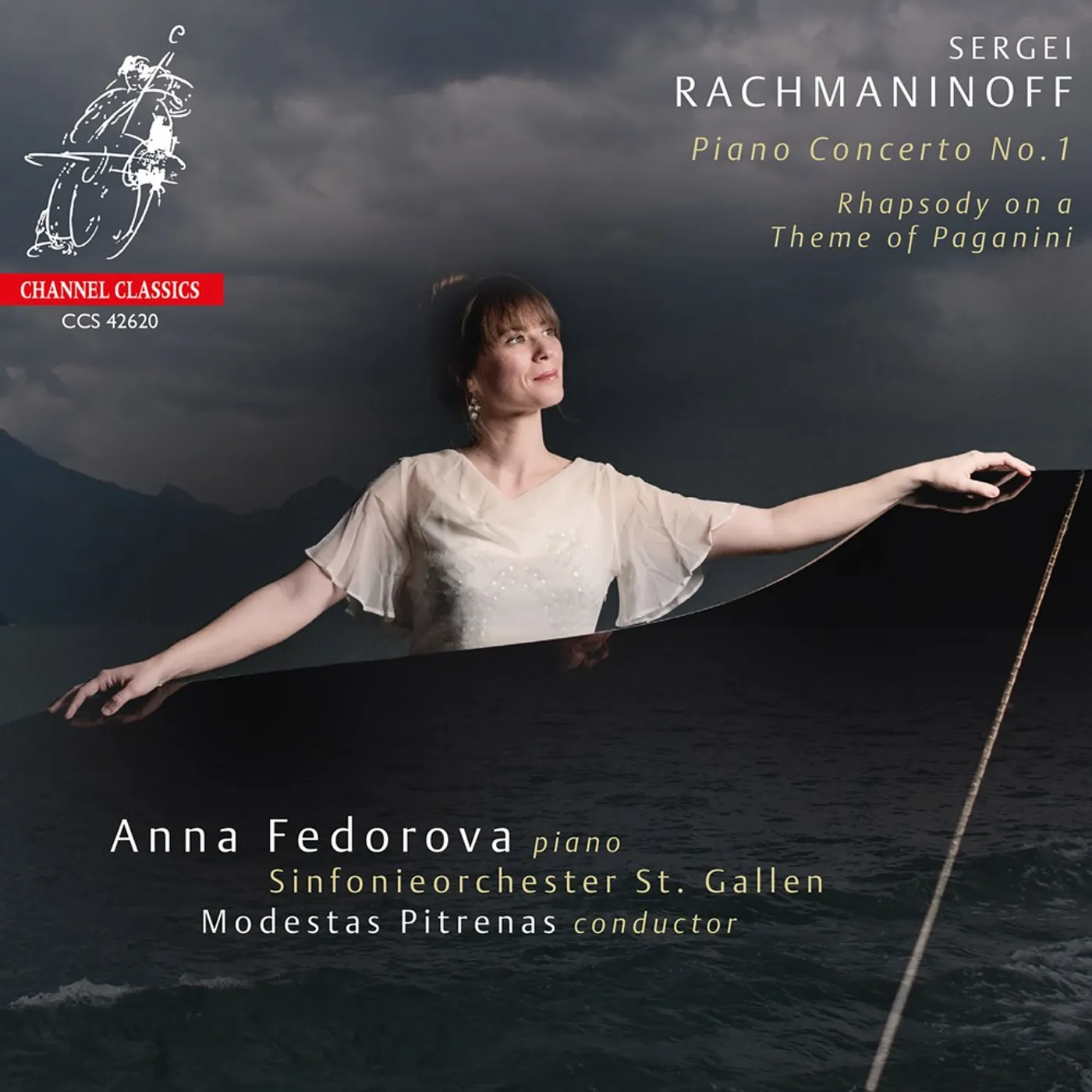 Anna Fedorova RACHMANINOV: PNO CON NO.1 RHAPSODY ON A THEME OF CD