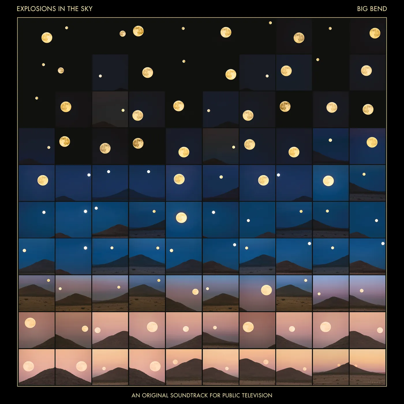 Explosions In The Sky BIG BEND (AN ORIGINAL SOUNDTRACK FOR PUBLIC TV) CD