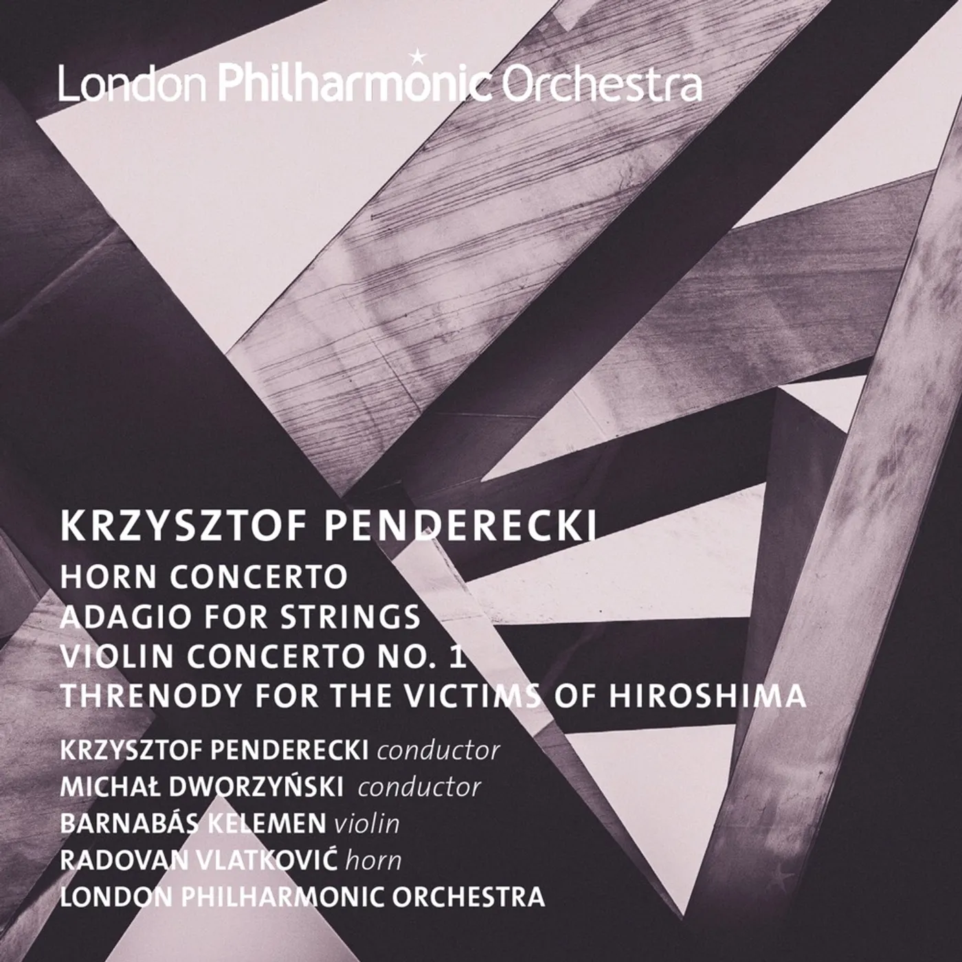 London Philharmonic Penderecki: Horn Concerto Violin Concerto No 1 CD