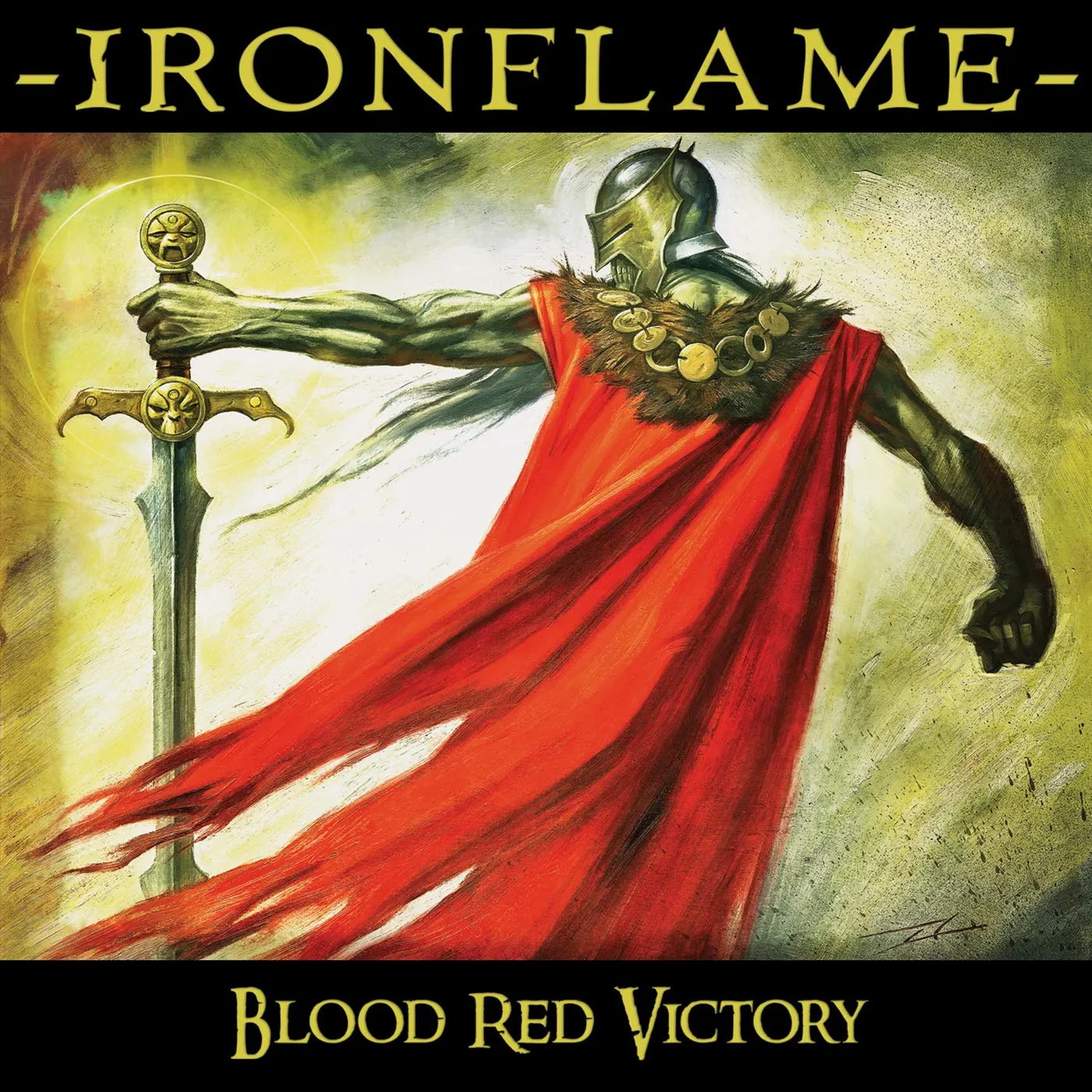 IRONFLAME BLOOD RED VICTORY CD