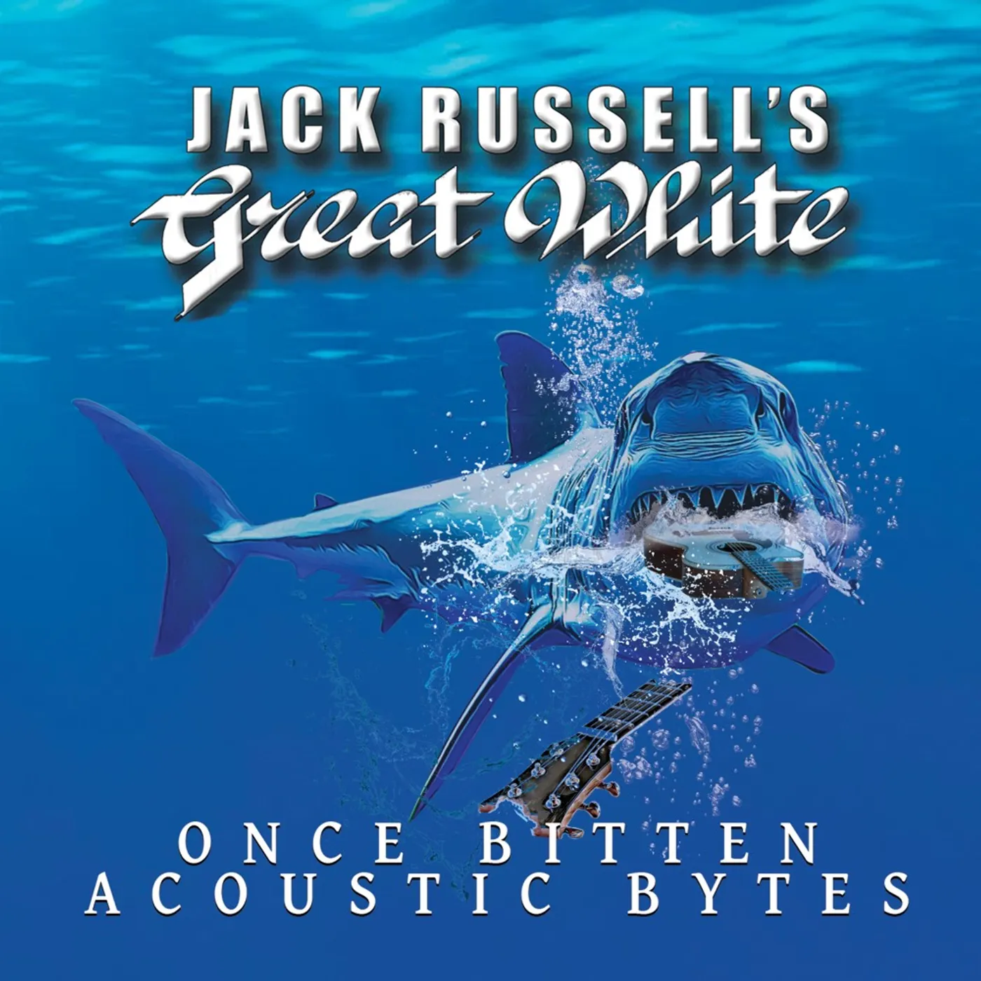 Jack Russell's Great White ONCE BITTEN ACOUSTIC BYTES CD