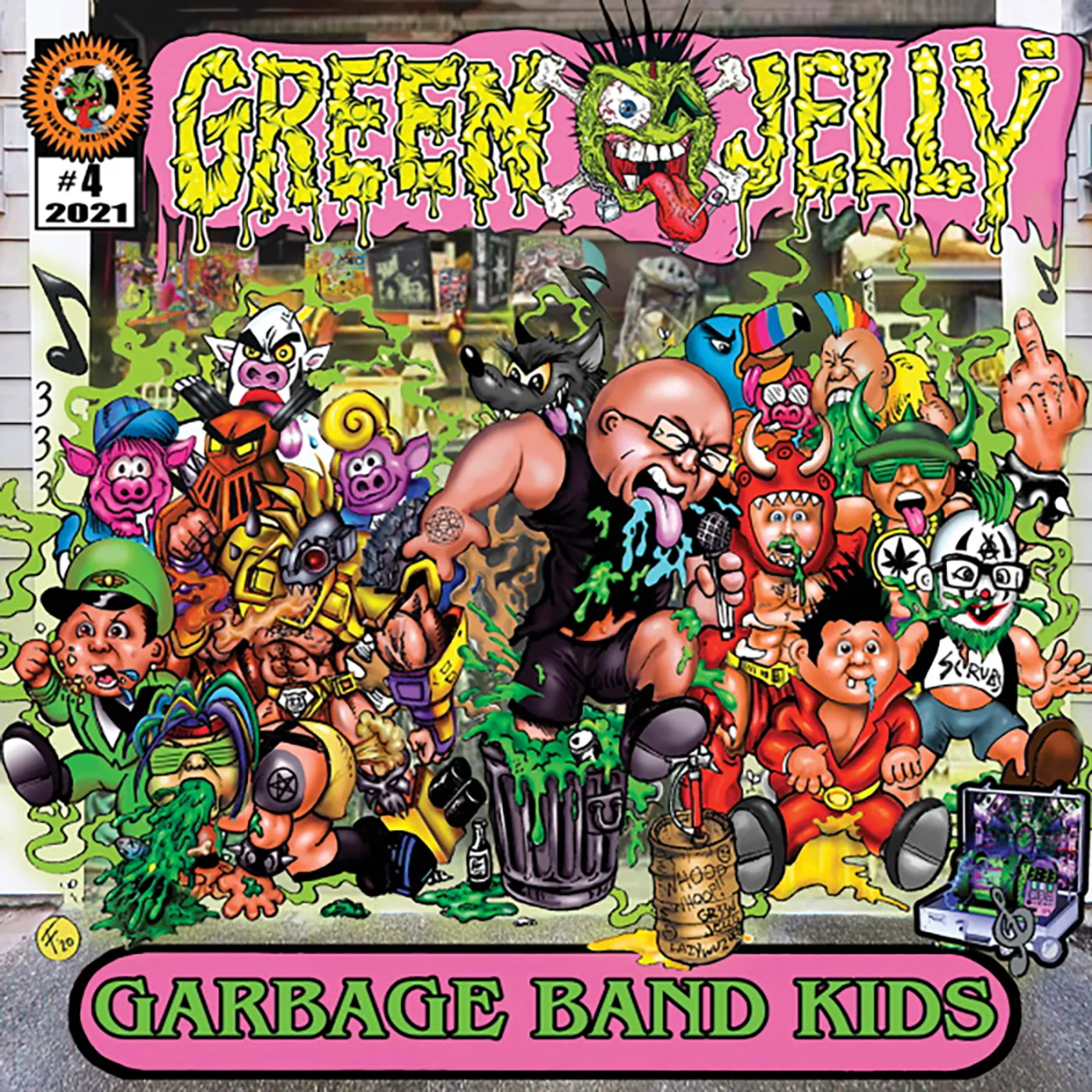 Green Jelly GARBAGE BAND KIDS CD