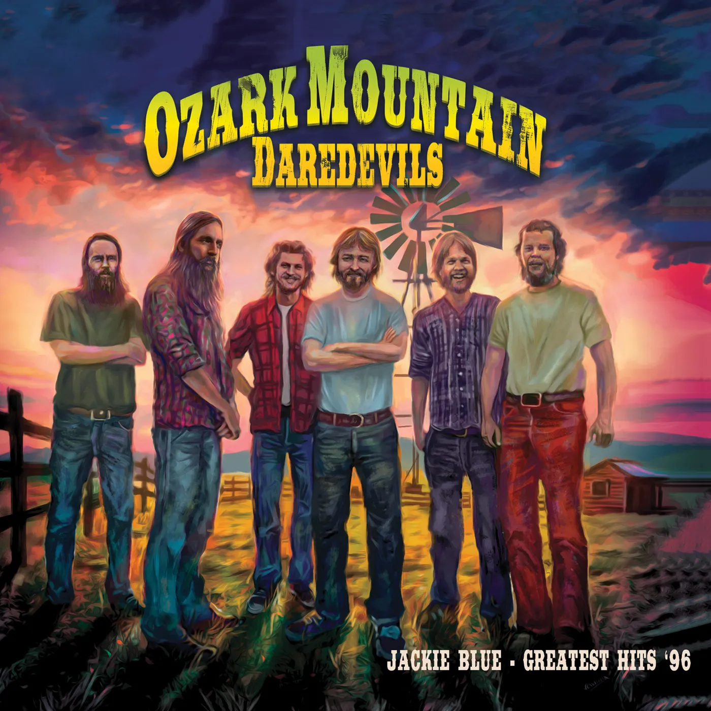 The Ozark Mountain Daredevils JACKIE BLUE - GREATEST HITS '96 CD