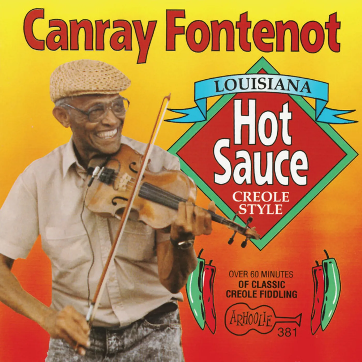 Canray Fontenot Louisiana Hot Sauce Creole Style CD