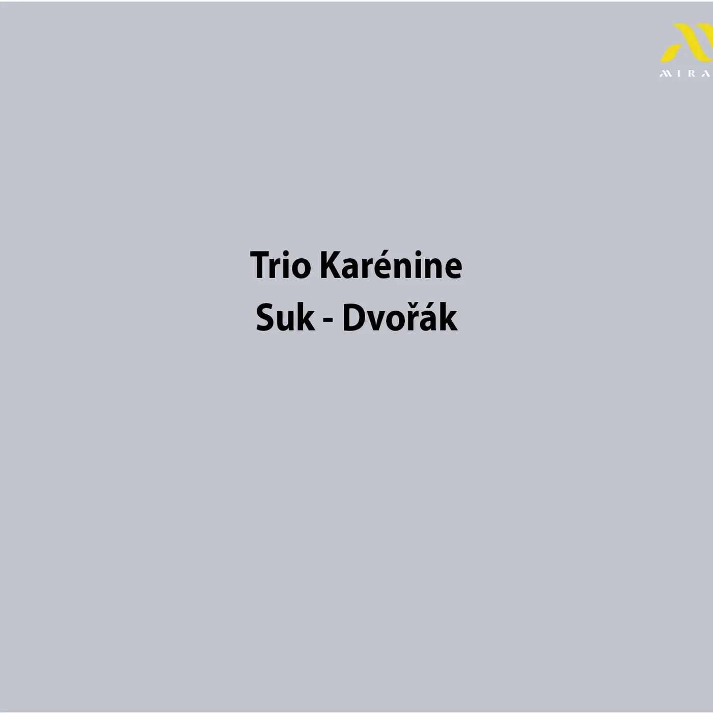 Trio Karenine Suk   Dvorak CD