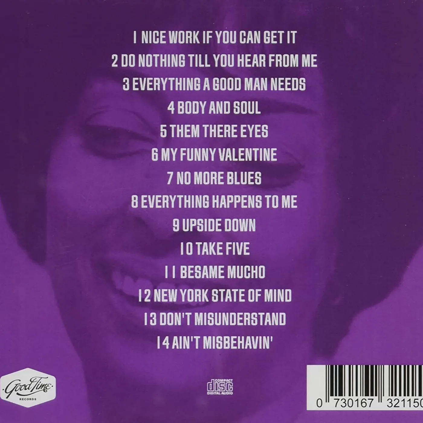 Carmen McRae LIVE AT THE MONTREAUX JAZZ FESTIVAL 1982 CD