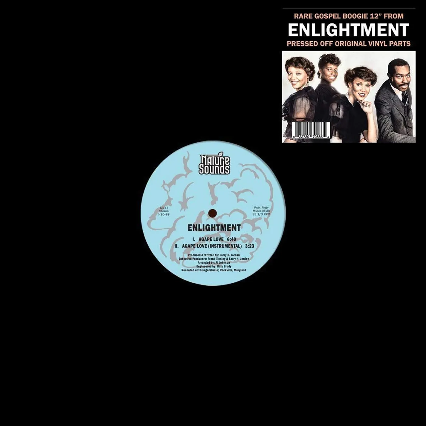 EnLIGHTment AGAPE LOVE Vinyl Record